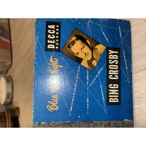 78tk album set-vocal-DECCA 615-Bing Crosby-Blue of the night-4 disc